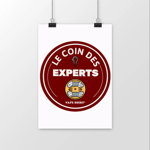 LE COIN DES EXPERTS / POSTER PREMIUM