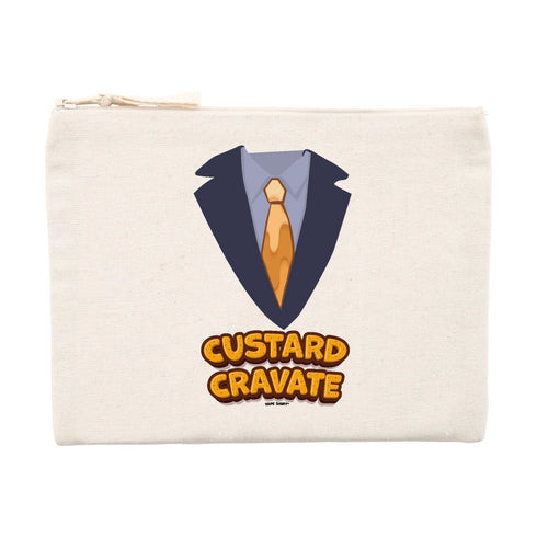 CUSTARD CRAVATE / POCHETTE ZIPPÉE