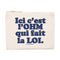 L'OHM FAIT LA LOI / POCHETTE ZIPPÉE