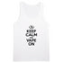 KEEP CALM AND VAPE ON / DÉBARDEUR HOMME