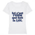 L'OHM FAIT LA LOI / TEE-SHIRT FEMME