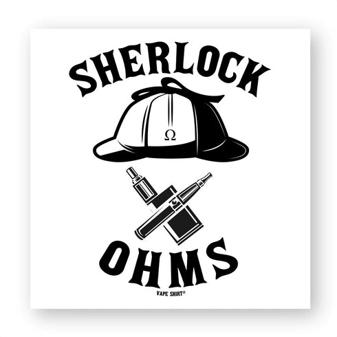 SHERLOCK OHMS / STICKER