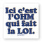 L'OHM FAIT LA LOI / STICKER