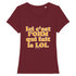 L'OHM FAIT LA LOI / TEE-SHIRT FEMME