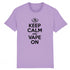 KEEP CALM AND VAPE ON / TEE-SHIRT UNISEXE