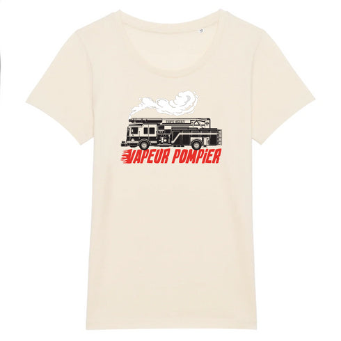 VAPEUR POMPIER / TEE-SHIRT FEMME