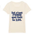 L'OHM FAIT LA LOI / TEE-SHIRT FEMME