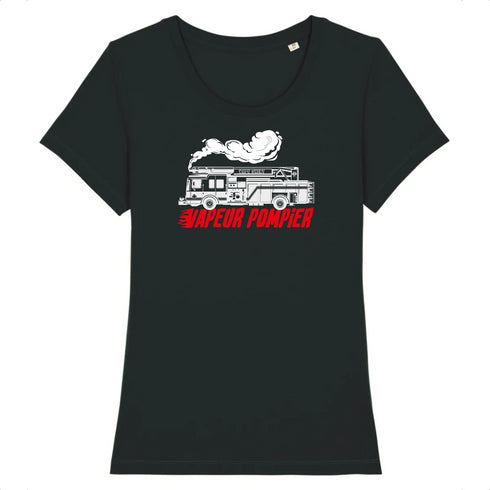 VAPEUR POMPIER / TEE-SHIRT FEMME