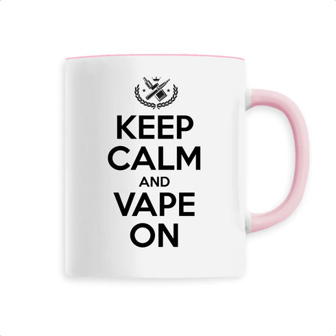KEEP CALM AND VAPE ON / MUG
