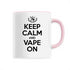 KEEP CALM AND VAPE ON / MUG