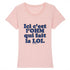 L'OHM FAIT LA LOI / TEE-SHIRT FEMME