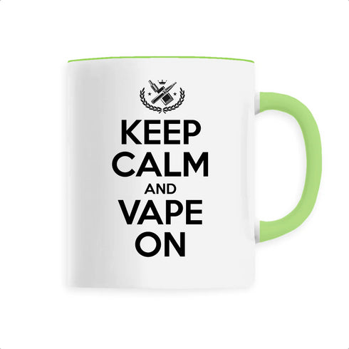 KEEP CALM AND VAPE ON / MUG
