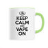 KEEP CALM AND VAPE ON / MUG